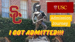 How I Got Admitted to USC for Master's Program | Fall 2025 | My Journey \u0026 Tips