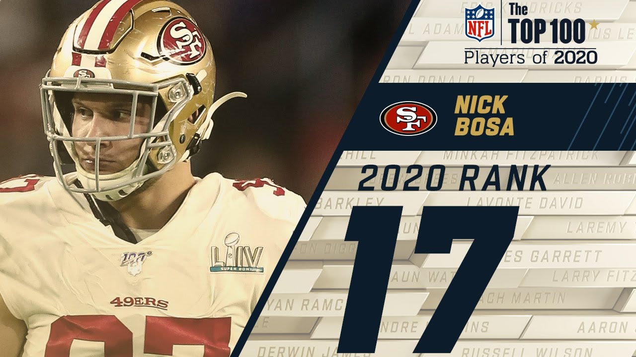 #17: Nick Bosa (DE, 49ers) | Top 100 NFL Players Of 2020 - YouTube