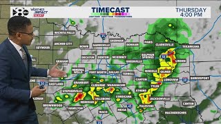 LIVE Radar: Widespread storms move through North Texas
