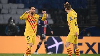 Paris SG 1:1 Barcelona | All goals and highlights | 10.03.2021 | Champions League Play Offs | PES