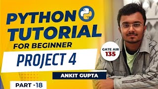 Project with Python | Project-4 | GUI Application | Python Tutorial with Begginners | Gate at Zeal
