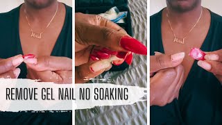 🚨 REMOVE Gel X Nails at Home! NO DAMAGE, NO DRILL! 💅