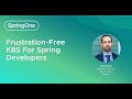 Frustration-Free K8S for Spring Developers (SpringOne 2024)