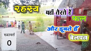 इस चमत्कारी स्थान पर फल तैरते एवं बेलपत्र डूबते हैं | Rudravart Mahadev | Naimisharanya Sitapur