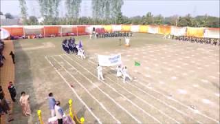 March Past Best View by Drone | #Brightland School Lucknow