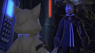 【FF14】遠海からの報せ・クルルとサンクレッド(竜詩戦争3.2カットシーン)