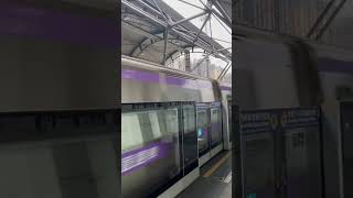 桃園機場捷運直達車離站-A3新北產業園區🚇🟪🟨