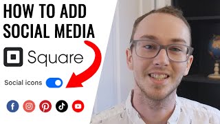 How To Add Social Media Icons on Square Online