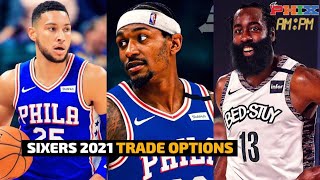 SIXERS 2021 TRADE OPTIONS | JAMES HARDEN TO BROOKLYN NETS | NBA TRADE RUMORS
