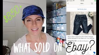 $850 in Sales from 18 Items! What Sold on eBay? Tips & Tricks to Find Profitable Items That Sell!