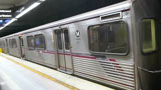 LA Subway Broken Train No Help No Police HOMELESS everywhere absolute Nightmare Metro LA CA USA 2022