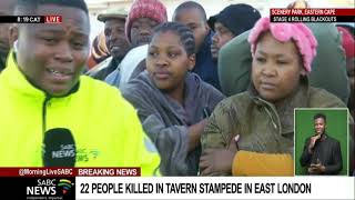 East London Tavern Stampede | Abongile Jantjies reports from the scene