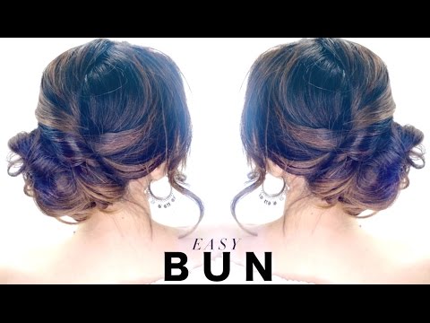 3-Minute Elegant SIDE BUN Hairstyle ★ EASY Summer Updo HAIRSTYLES 3-Minute Elegant SIDE BUN Hairstyle ★ EASY Summer Updo HAIRSTYLES