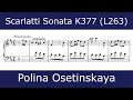 Domenico Scarlatti - Sonata in B minor K377 (Polina Osetinskaya)