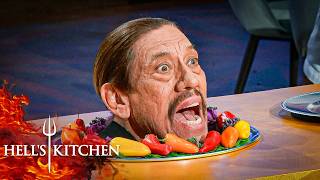 Danny Trejo Gives the Chefs a Scare as He Sets \u0026 Rates the Creative Taco Challenge | Hell's Kitchen