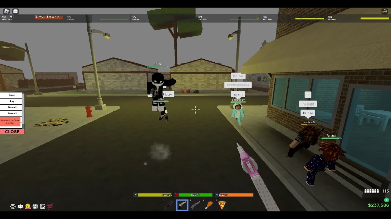 Best Aimlock In Da Hood Op Smooth Youtube