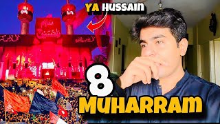 Ya hussain ❤️ 8 muharram 🖤 imam bargah 🕌 kharader karachi ! vlog || #vlog #trending #viral #shorts