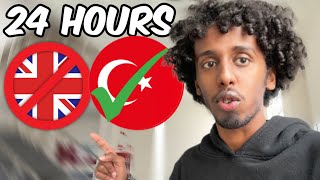 speaking ONLY TURKISH for 24 hours as a beginner