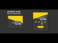 Creative Product Card | UI Design | E-commerce Card Using Html5 ,CSS3 & javascript