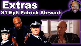 Extras  Season 1, Episode 6 Patrick Stewart Reaction