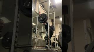 Squat 160kg at 95% 1x1 body weight at 74.7kg