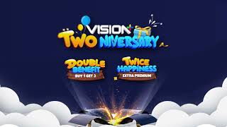 Dapatkan Promo Vision+ TwoNiversary