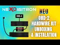 OBD-II HARDWIRE KIT | NEO DASHCAM | UNBOXING | INSTALATION | NEXDIGITRON®