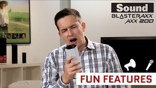 Sound BlasterAxx AXX 200 Fun Features