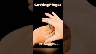 finger cutting magic tric rubber band #tutorial #trendingshorts #tutorial #youtubeshorts