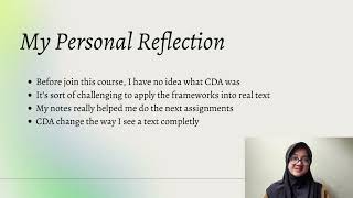 CDA Course Final Project Reflection
