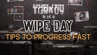 How I progress QUICKLY on WIPE Day As a Full Time Student | Escape From Tarkov