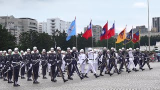 全國儀隊競賽 三軍樂儀隊表演National honor guard competition, three service honor guard performances 2023.7.1