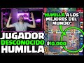 ESTE JUGADOR DESCONOCIDO HUMILLA A LOS MEJORES JUGADORES DEL MUNDO en CLASH ROYALE | DrekzeNN