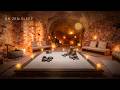 Zen Salt Cave Music 8 Hours • Salt Crystals & Candlelight • Sleep