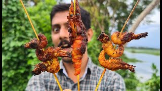 ചെമ്മീൻ കനലിൽ ചുട്ടു വറുത്താലോ Prawn Fry @islandbroz