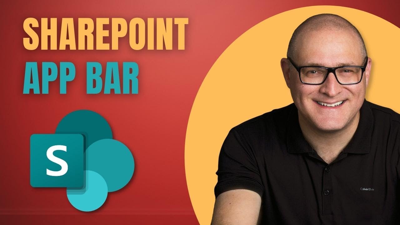 What Is SharePoint App Bar And How To Configure It - YouTube