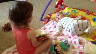 Sadie Reading To Theodore