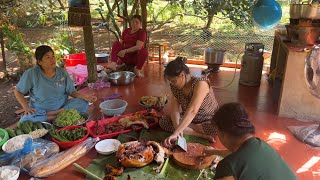 Làm con heo quay mời  tất cả bà con hàng xóm họ hàng đến ăn mừng cùng gia đình | TNCM