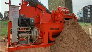 Unidrill desander for separating the solid particle from slurry