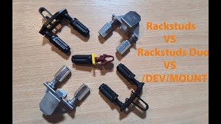 Rackstuds vs Rackstuds Duo vs /dev/mount - How do you mount yours?
