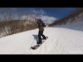 川場スキー場kawaba snowboarding 4k