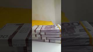 Unboxing €500 Euro in prop money #shorts #500euro #euro