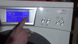 Review of Gorenje WA65205 2000rpm, 6kg, electric door, electric drawer, touch screen washing machine