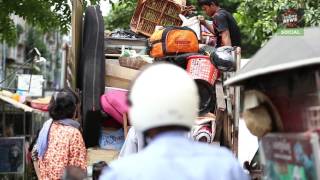 ទិដ្ឋភាពប្រជាពលរដ្ឋ​នៅ​ប៊ូឌីញ រុះរើផ្ទះ ប្ដូរលំនៅថ្មី