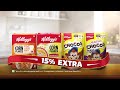 kellogg s cornflakes almond honey with 15% extra tagon tamil 25 secs