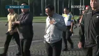 Momen Mahfud MD Lari Pagi di Lapangan Monas, Usai Mundur dari Menko Polhukam