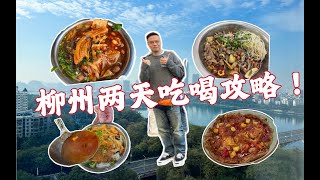 去柳州只吃螺狮粉你就亏了！柳州两天六顿吃喝攻略vlog!