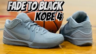 New batch! Kobe 4 Fade To Black GX review!   How good are these ?