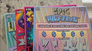 MI Lottery - 4 beautiful tickets 🎟 -I'm ready to retire!🌴🌴🌴 It's time to hit a jackpot!🎰🎰🎰 #scratch