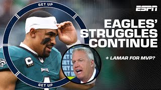 Eagles are FUNDAMENTALLY AWFUL 😯 Lamar Jackson will DEFINITELY win MVP 🏆 - Rex Ryan | Get Up